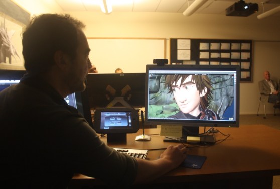 DreamWorks Animation's Premo tool, showing off Hiccup.
