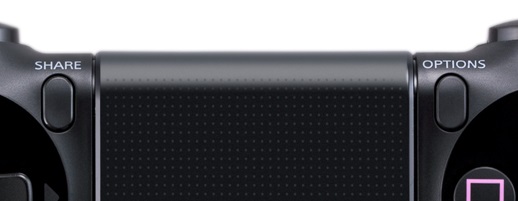 DualShock 4 - Share, Options buttons