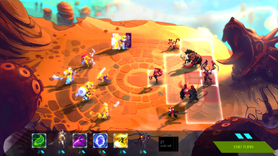 Duelyst will launch with approximately 8 maps.
