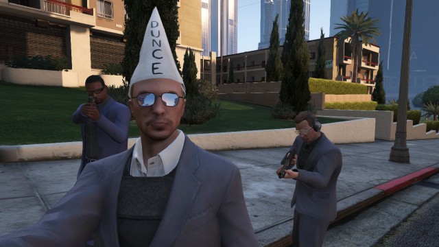 Play nice or you get to wear be a dunce for 48 hours