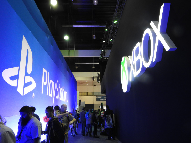 The hallways are tight at E3.