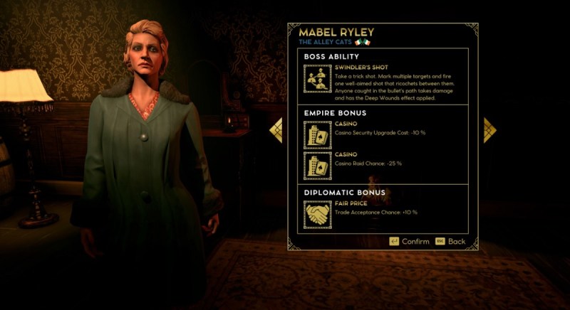 Mabel Ryley is a mobster in Empire of Sin.