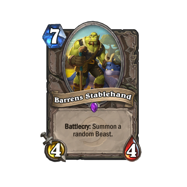 Barrens Stablehand.
