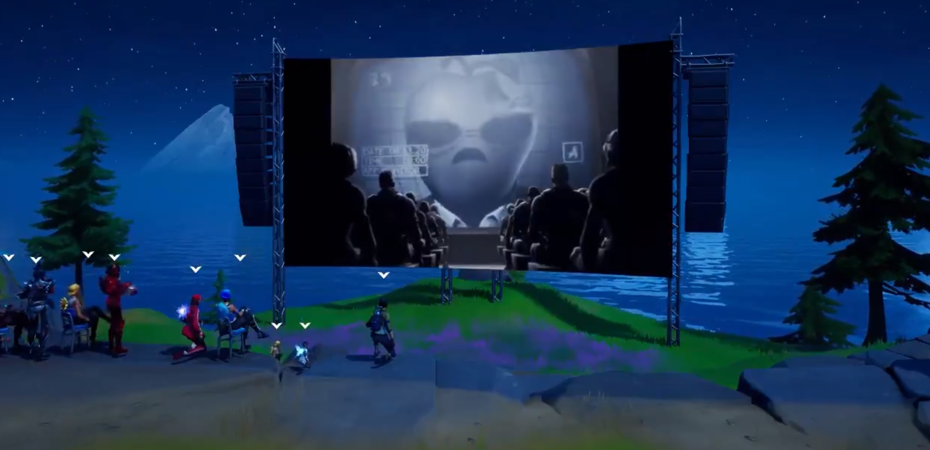 Epic Games satirized Apple's own 1984 ad in Fortnite.