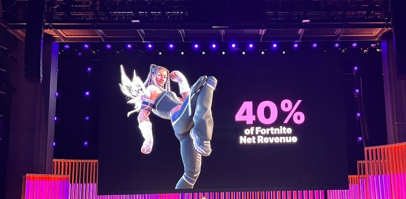 Epic will share 40% of Fortnite net revenue with creators.