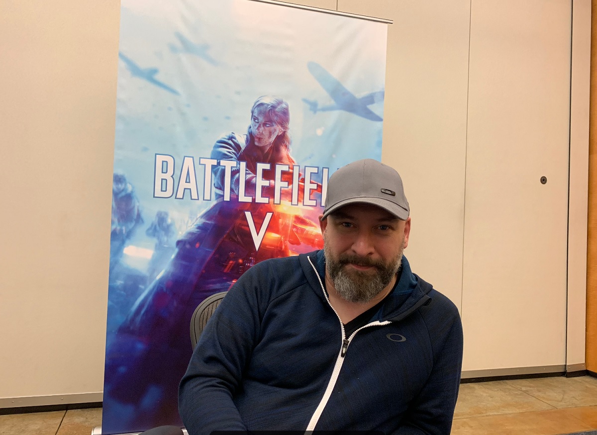 Eric Holmes of DICE is exec producer