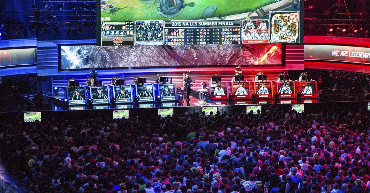 Esports has a huge, enthusiastic audience.