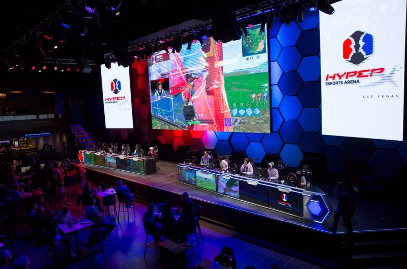 Esports Arena in Luxor Hotel