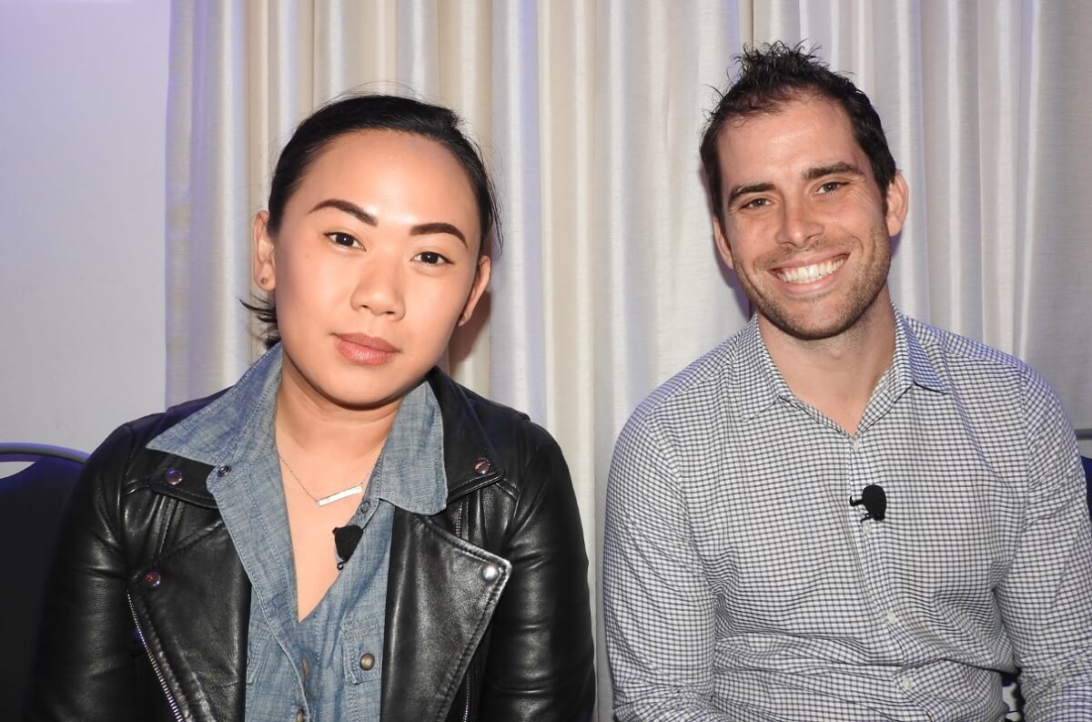 Uyen Uyen Tong Nu (left) of Super Evil Megacorp and Casey Chafkin of Skillz.