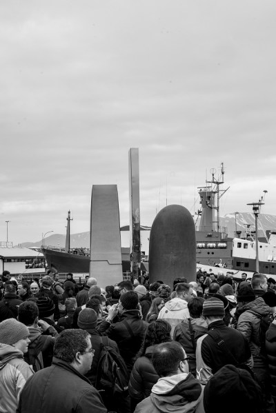 Eve Online monument in Reykjavik, Iceland.
