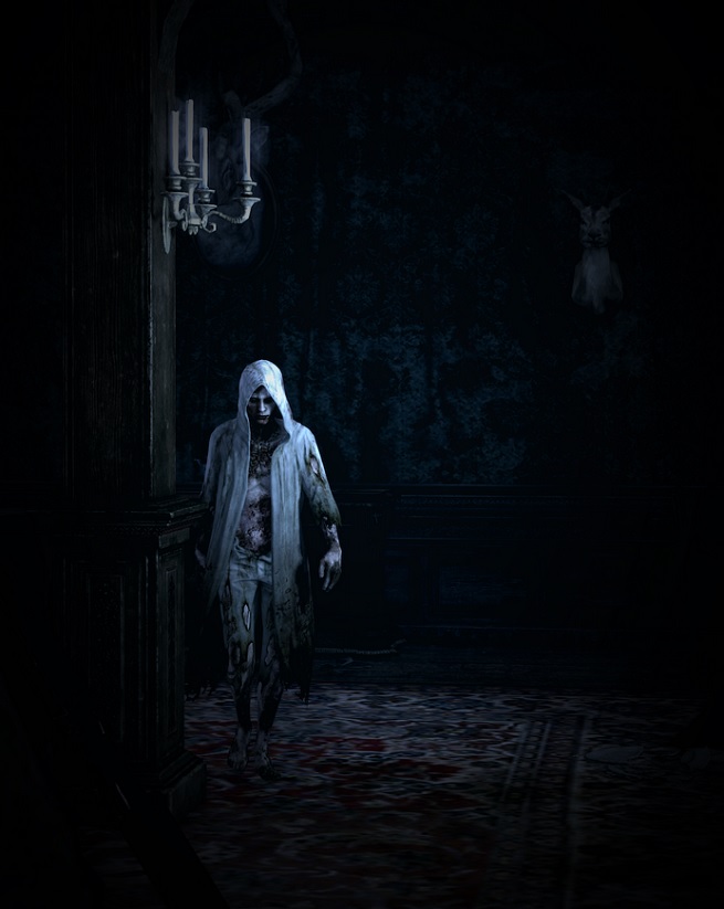 The hooded boss bad guy in The Evil Within.