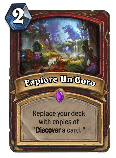 Explore Un'Goro.