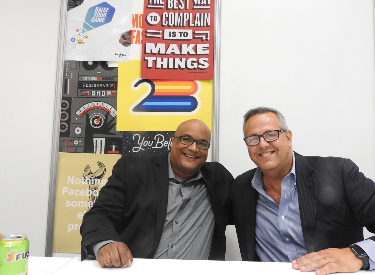 Leo Olebe and Francisco Decesare of Facebook games.