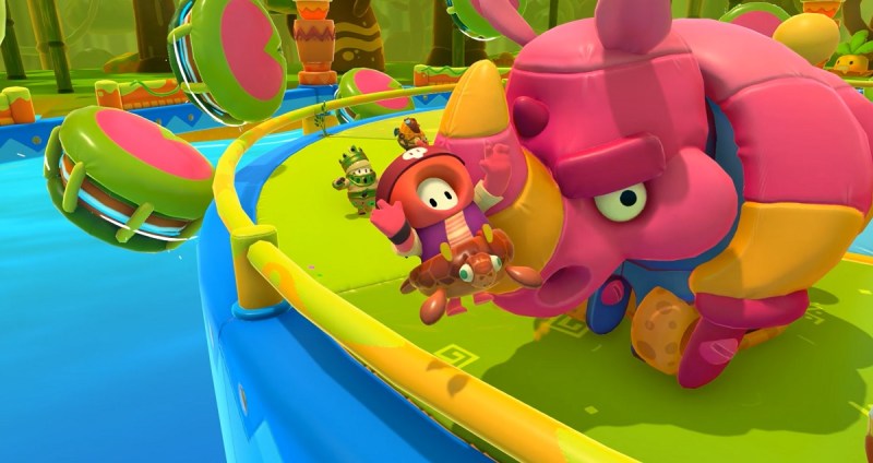 Fall Guys: Ultimate Knockout Season 5 has mechanical rhinos.