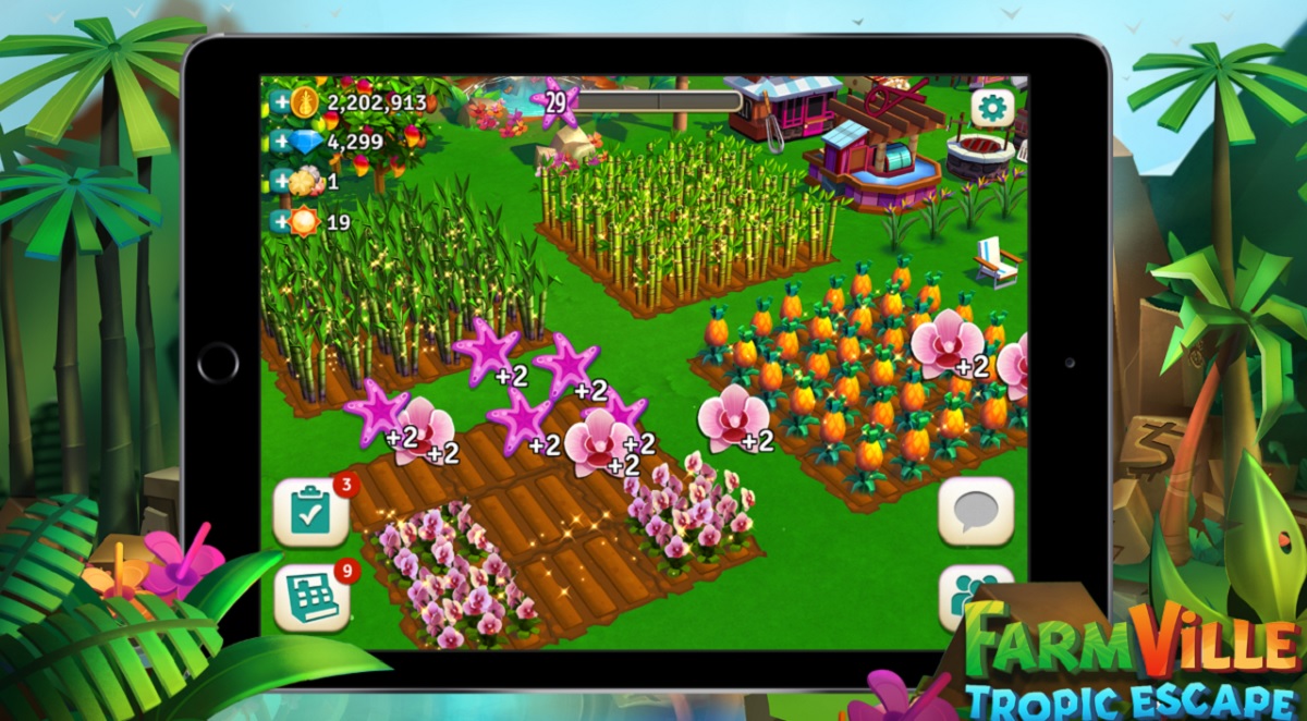 FarmVille: Tropic Escape will still let you farm.