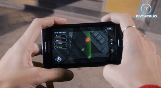 Father.io finds enemies on a location grid.