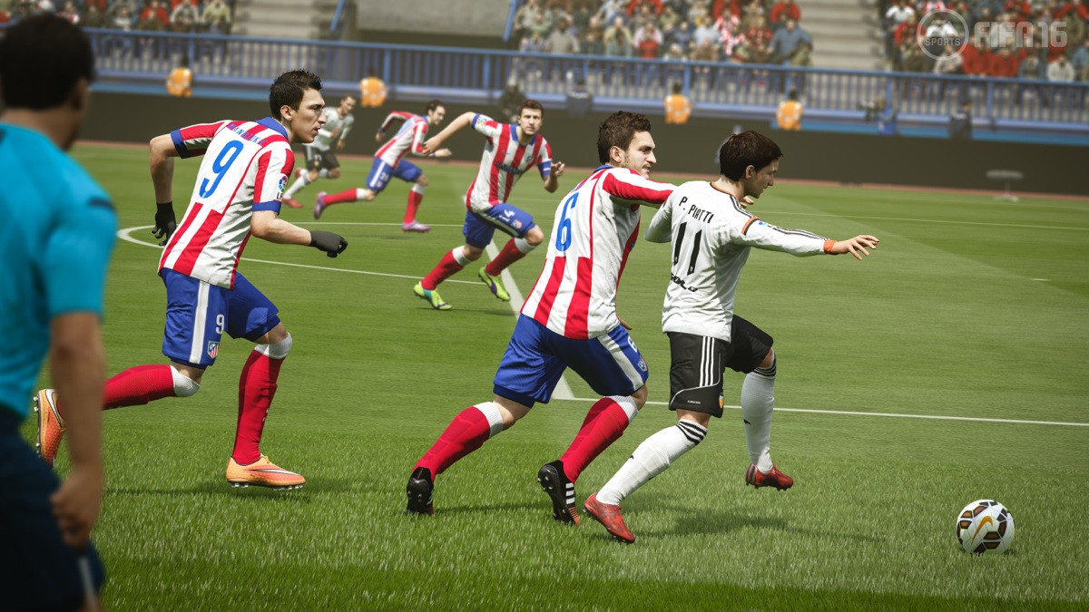 New features for this year's game include no-touch dribbling.
