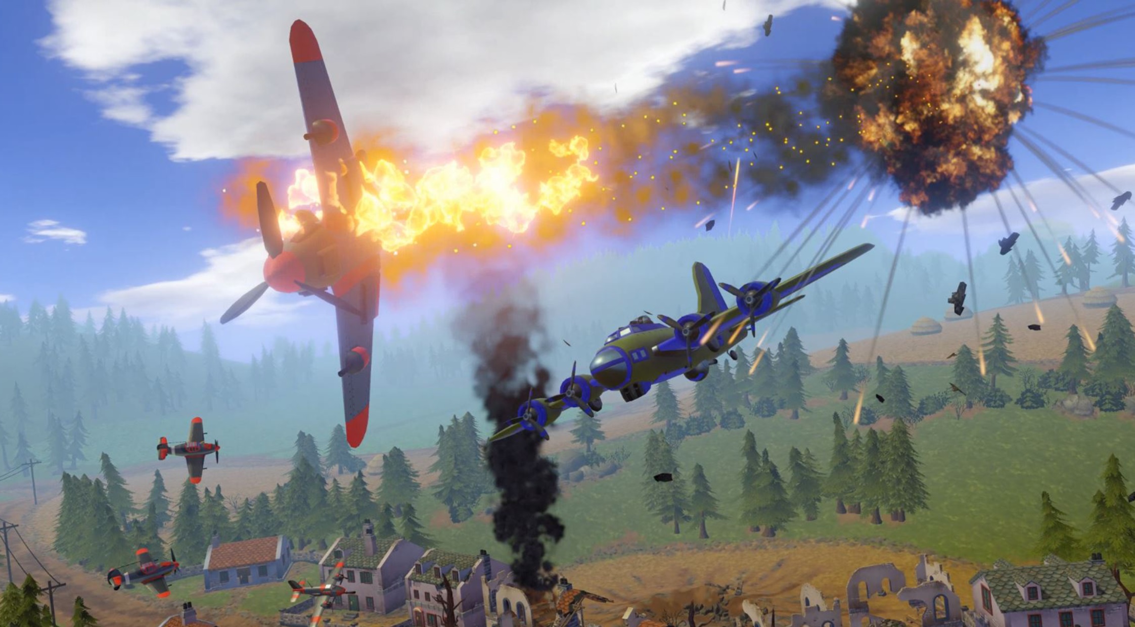 Fighter combat in Final Assault.