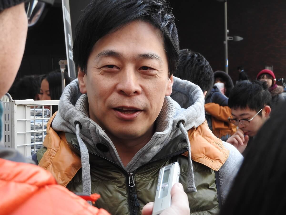 Hajime Tabata, game director of Final Fantasy XV and head of Square Enix's Business Division 2.