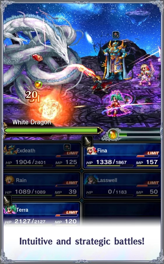 Final Fantasy: Brave Exvius.
