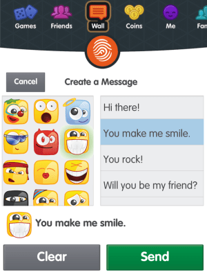 Fingerpring chat
