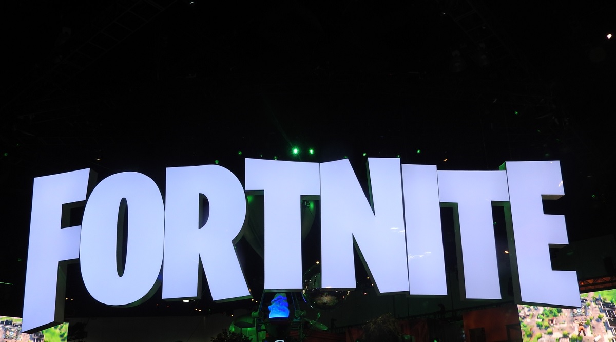 Fortnite booth at E3 2018.