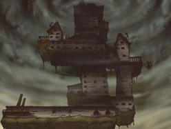 Towering fotress from Professor Layton; see this all the time in real life, right?