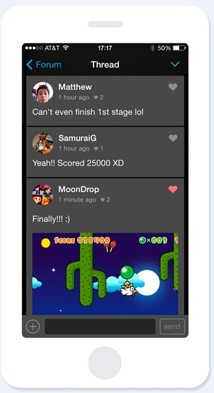 Chatter user interface