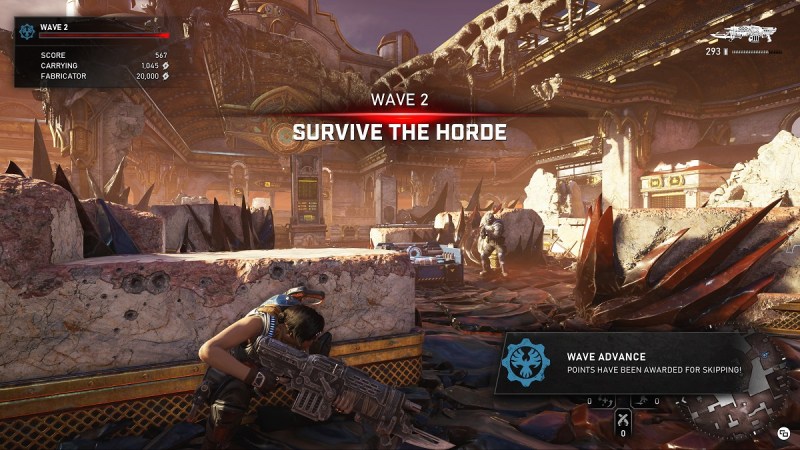 You have to be ready for the waves of the Horde in co-op.