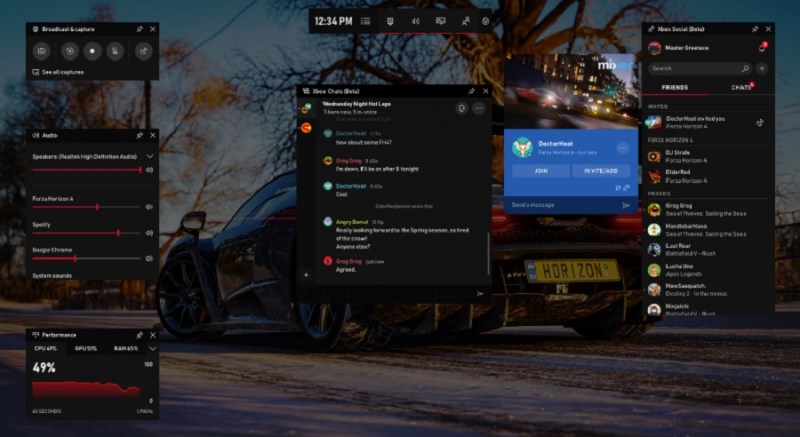 Windows 10 Game Bar