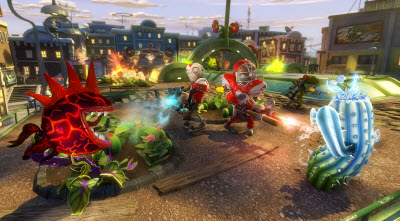 Garden Warfare firefight