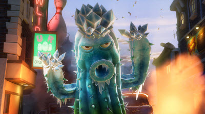 Garden Warfare ice cactus will slow you down.