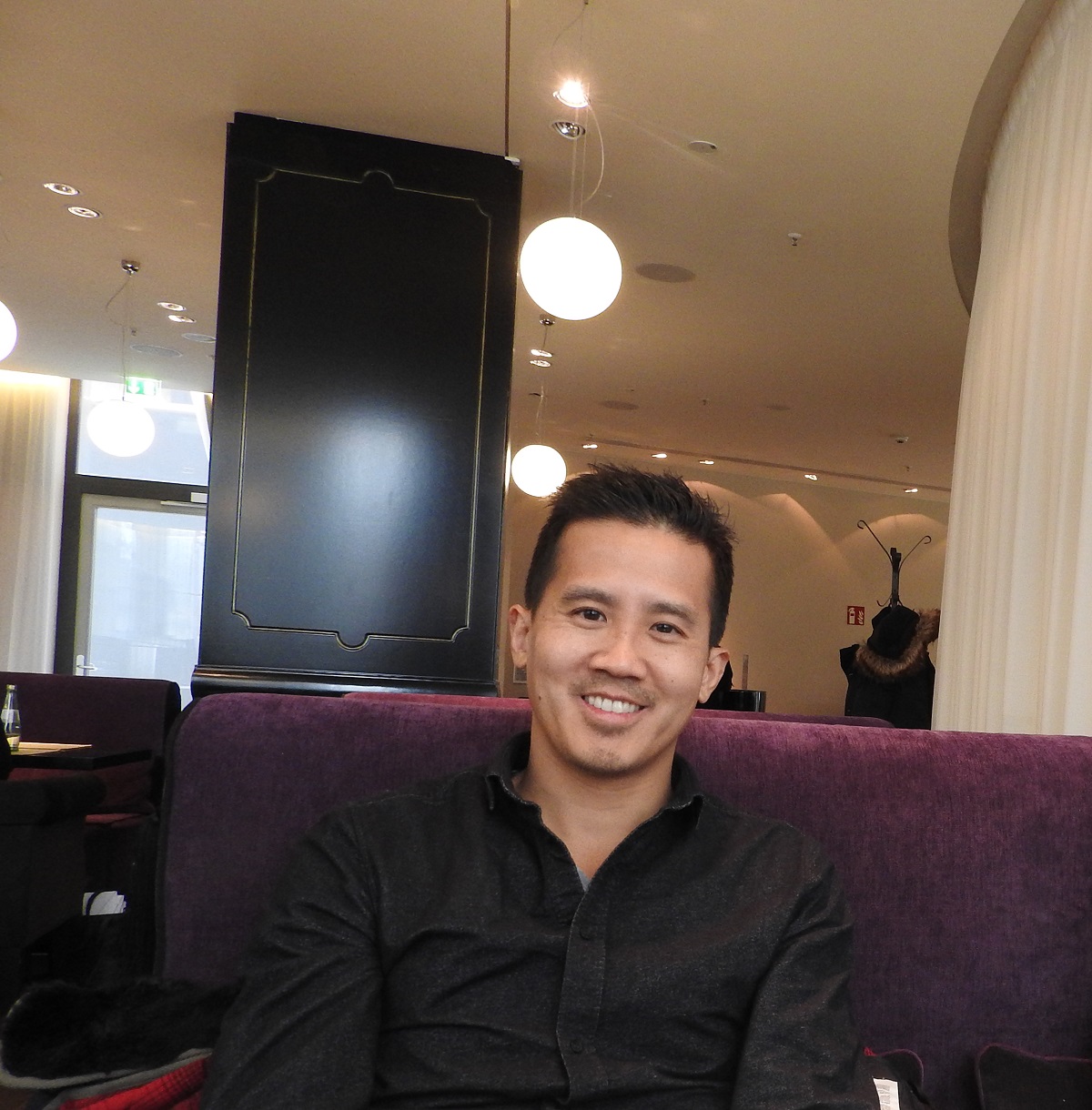 Gary Lin, CEO of Glispa in Berlin.