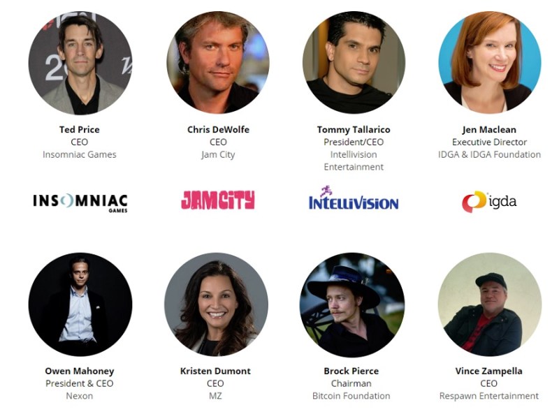 Eight of our key speakers at GamesBeat Summit 2019.
