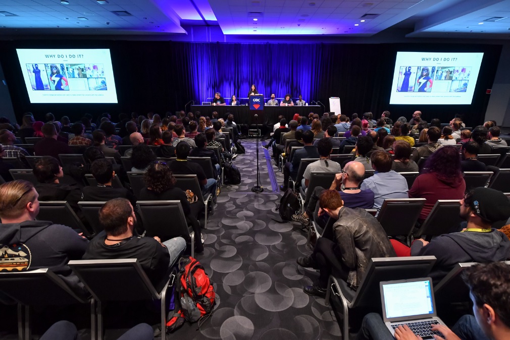 GDC 2019's #1ReasonToBe panel.