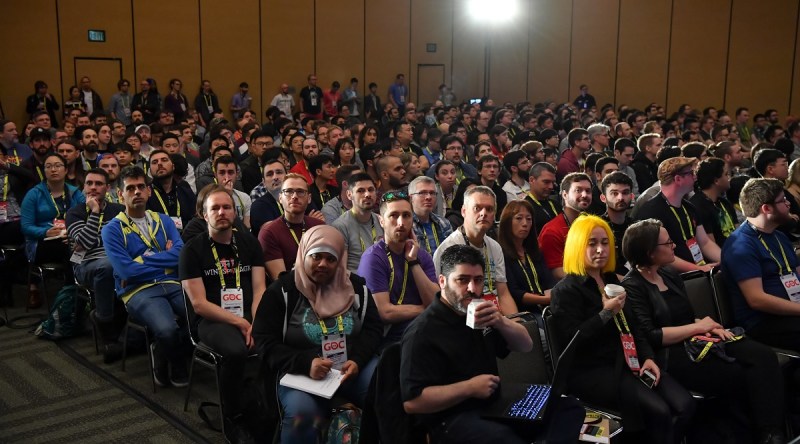 We may see crowded rooms like this shot in GDC 2019.