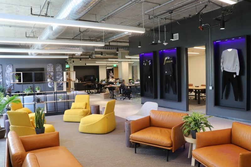 Open space at Gen.G's esports training facility in L.A.
