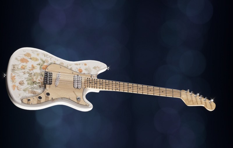 Shawn Mendes is selling this virtual guitar as a unique NFT collectible.