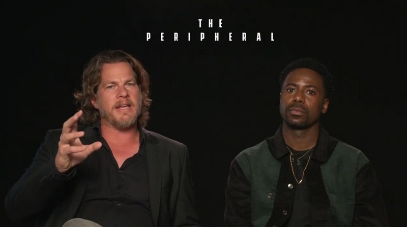 Jonathan Nolan and Gary Carr of The Peripheral.
