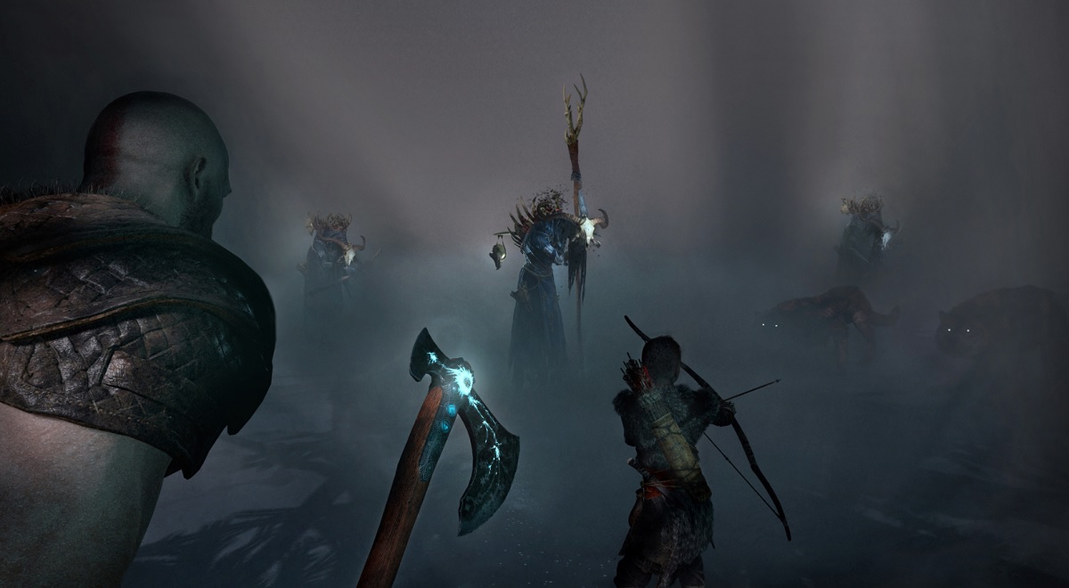 The Norse world is scarier than the Greek world.