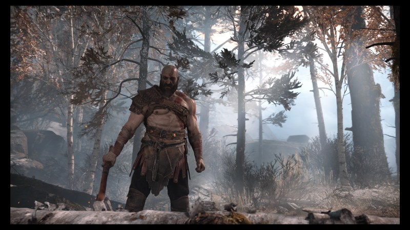Look! Kratos isn't yelling!