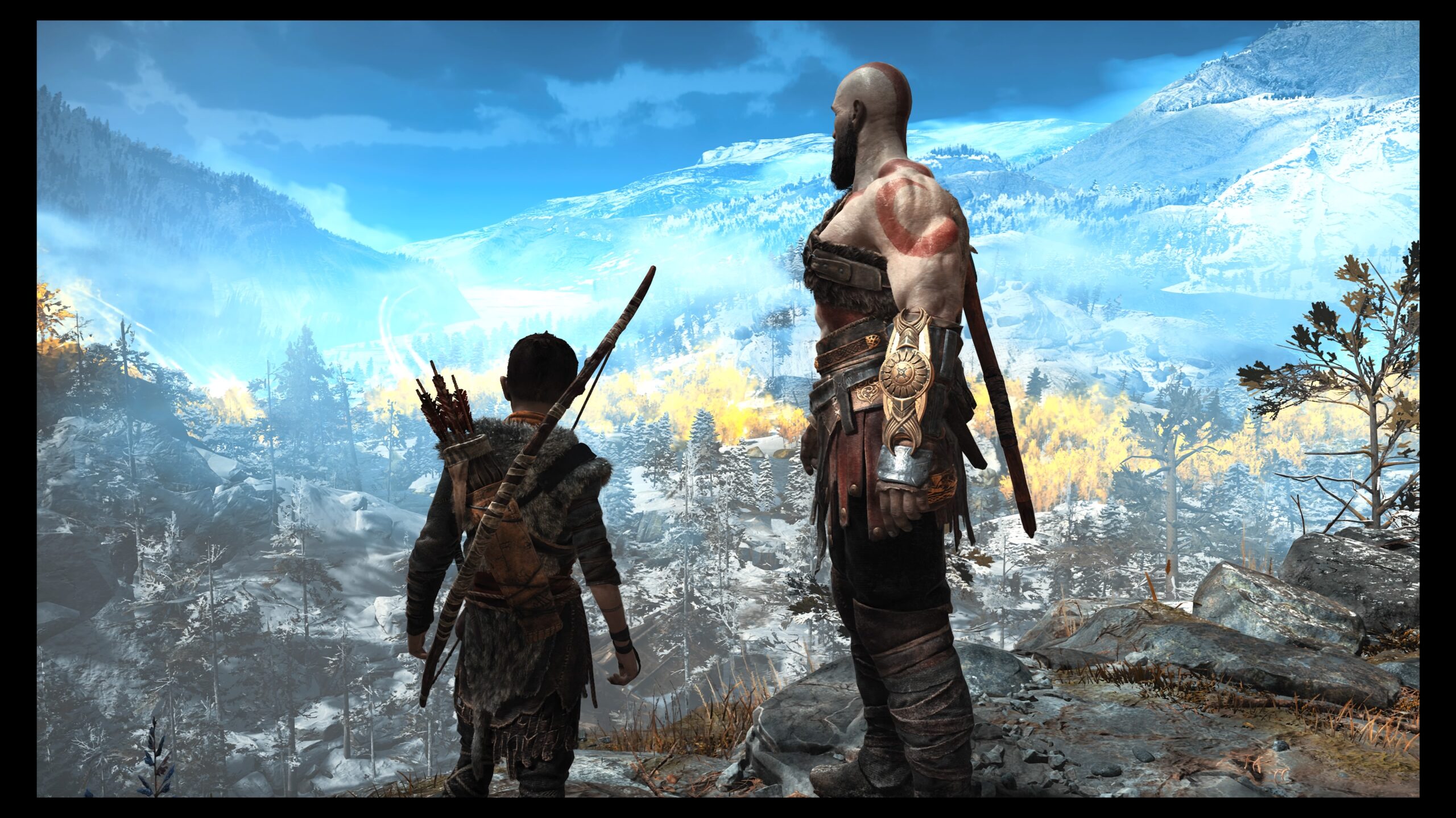 "Look, Atreus. Everything the light touches is our kingdom."
