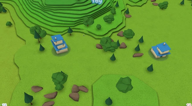 The beginning of Godus