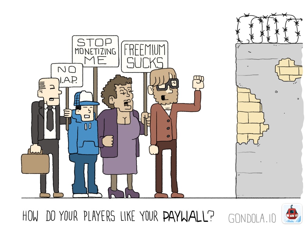 If you set your prices wrong, mobile users will revolt.