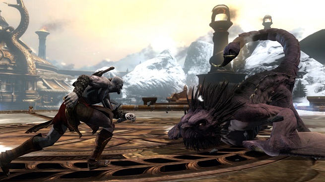 God of War Ascension battle