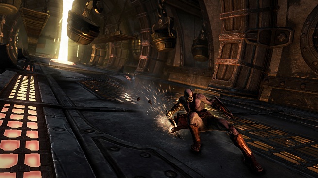 God of War Ascension Kratos slide