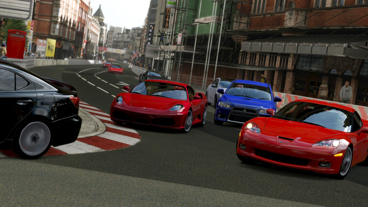Sony's Gran Turismo 6 in action.