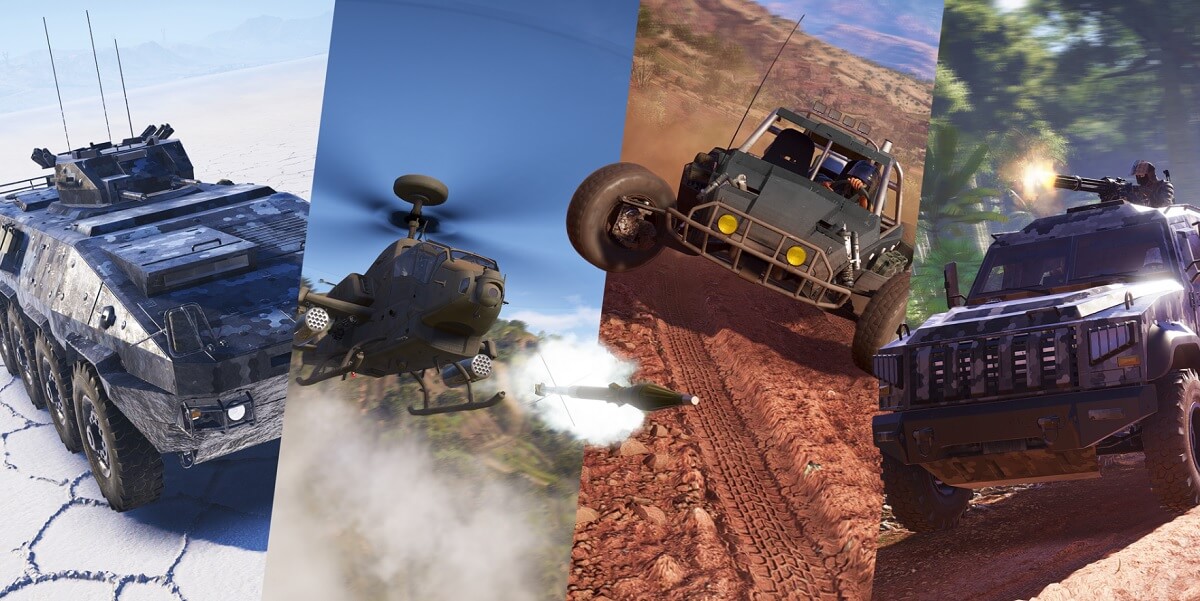 You can ride in lots of vehicles in Ghost Recon Wildlands.