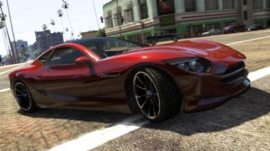 One of the cars from Rockstar's Grand Theft Auto V.
