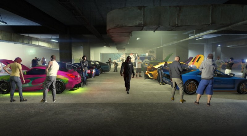 GTA Online has a combat-free social space with Los Santos Tuners.